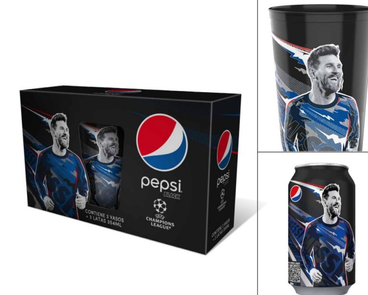 Gift Pack vaso Messi