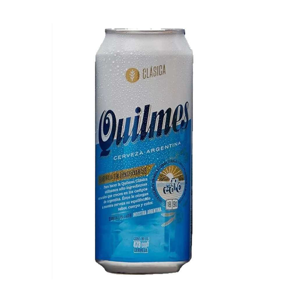 	Quilmes Cristal Lata 24 x 473	