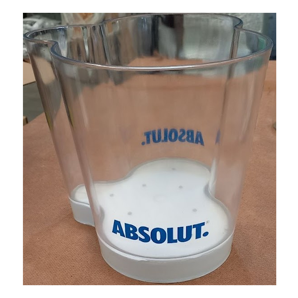 Frapera 2 botellas Trebol con Luz (Absolut)