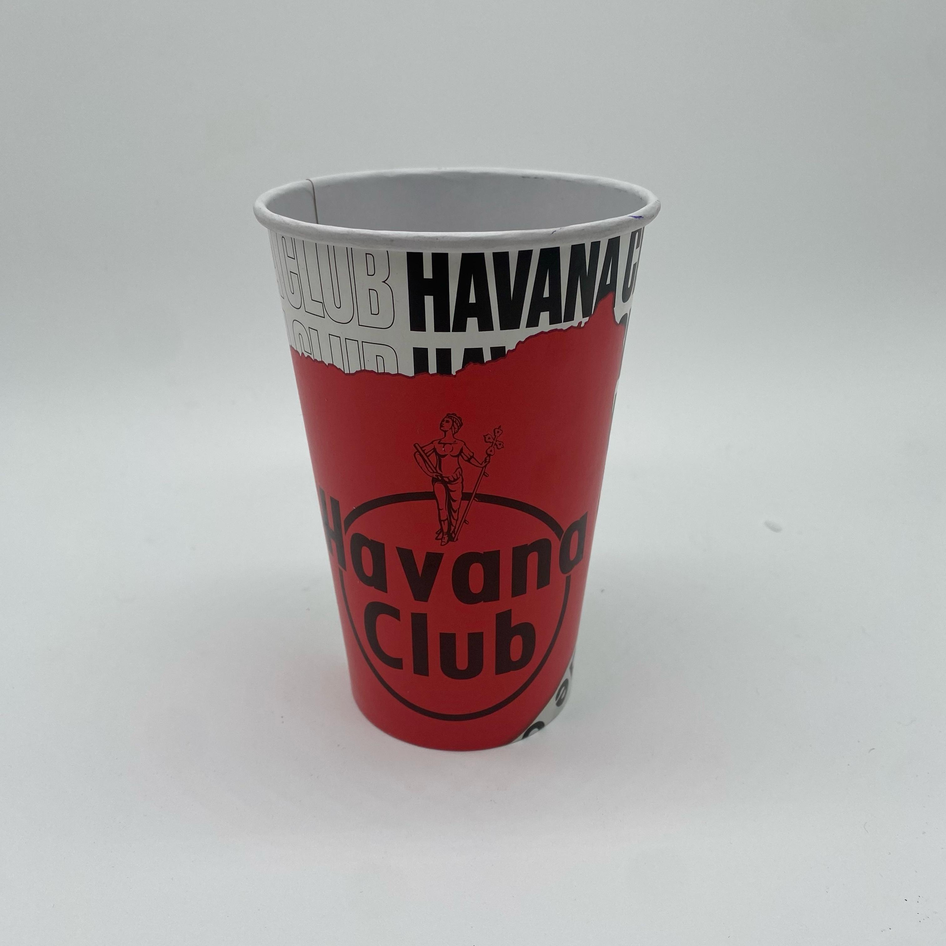 Vasos Polipapel Grandes Havana Club